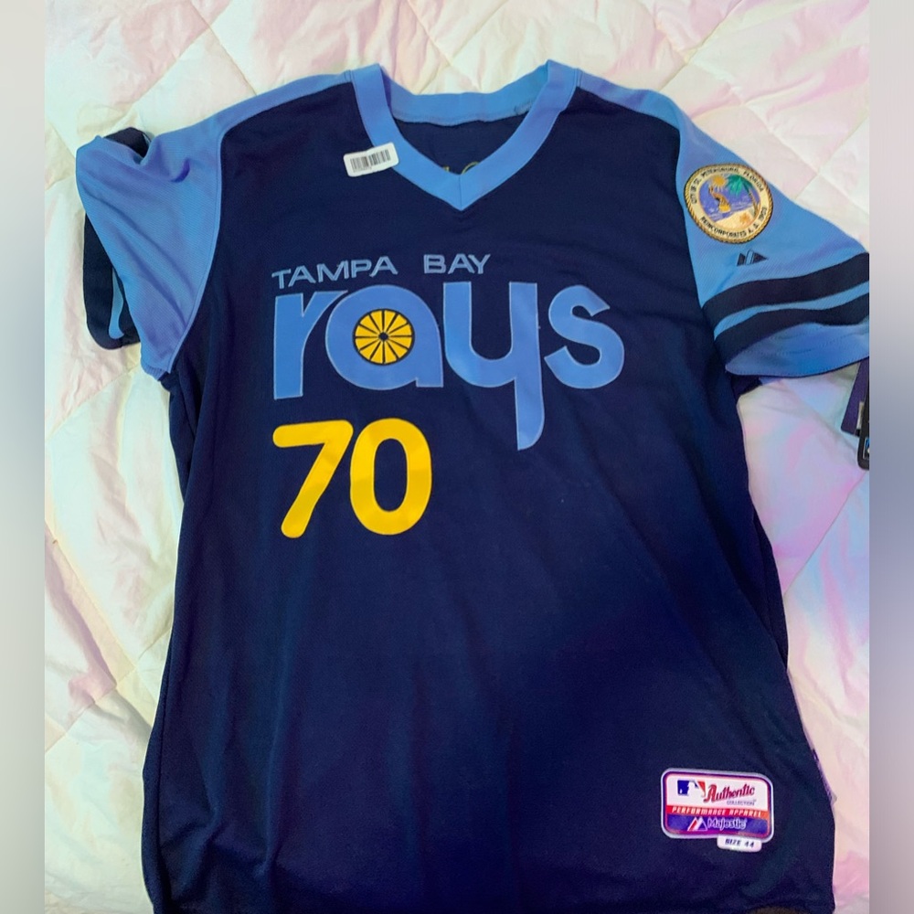 MLB Tampa Bay Rays - 70 Maddon Jersey